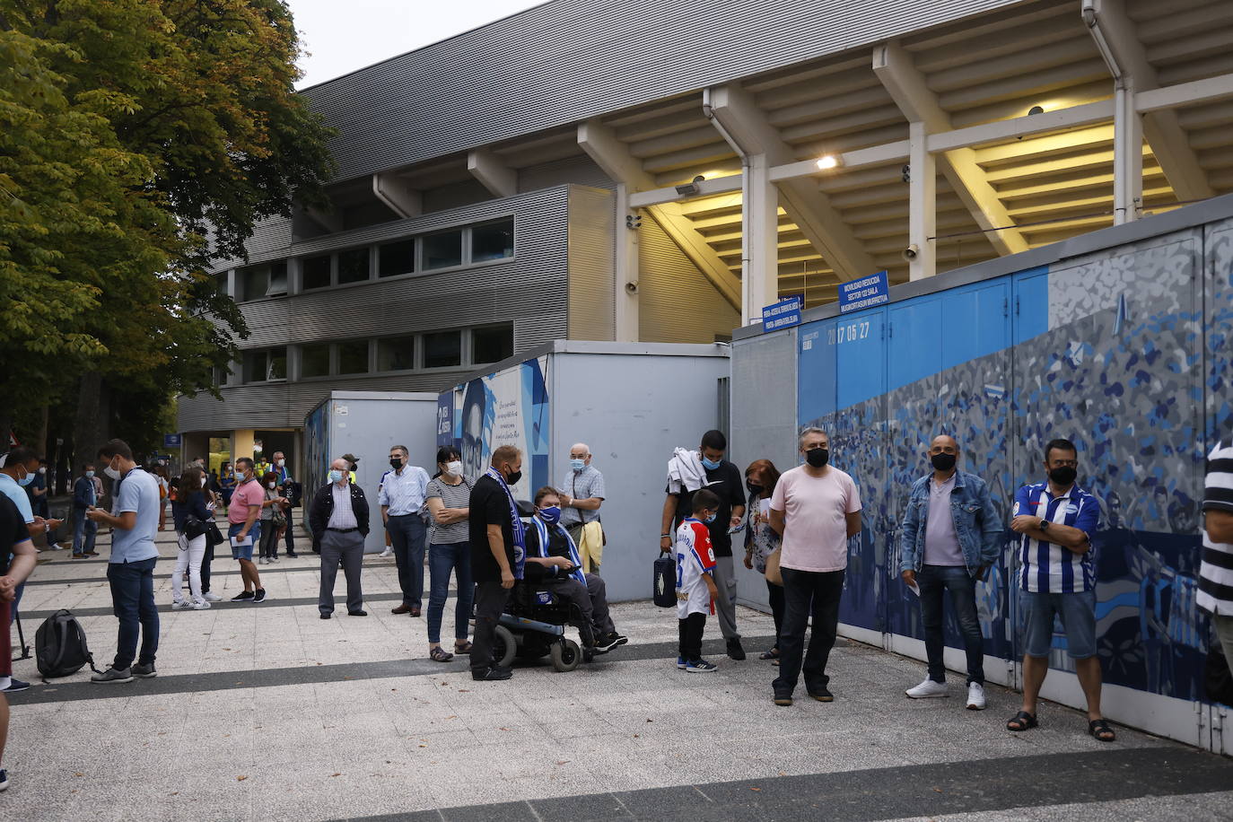 Fotos: El regreso de la afición a Mendizorroza, en imágenes