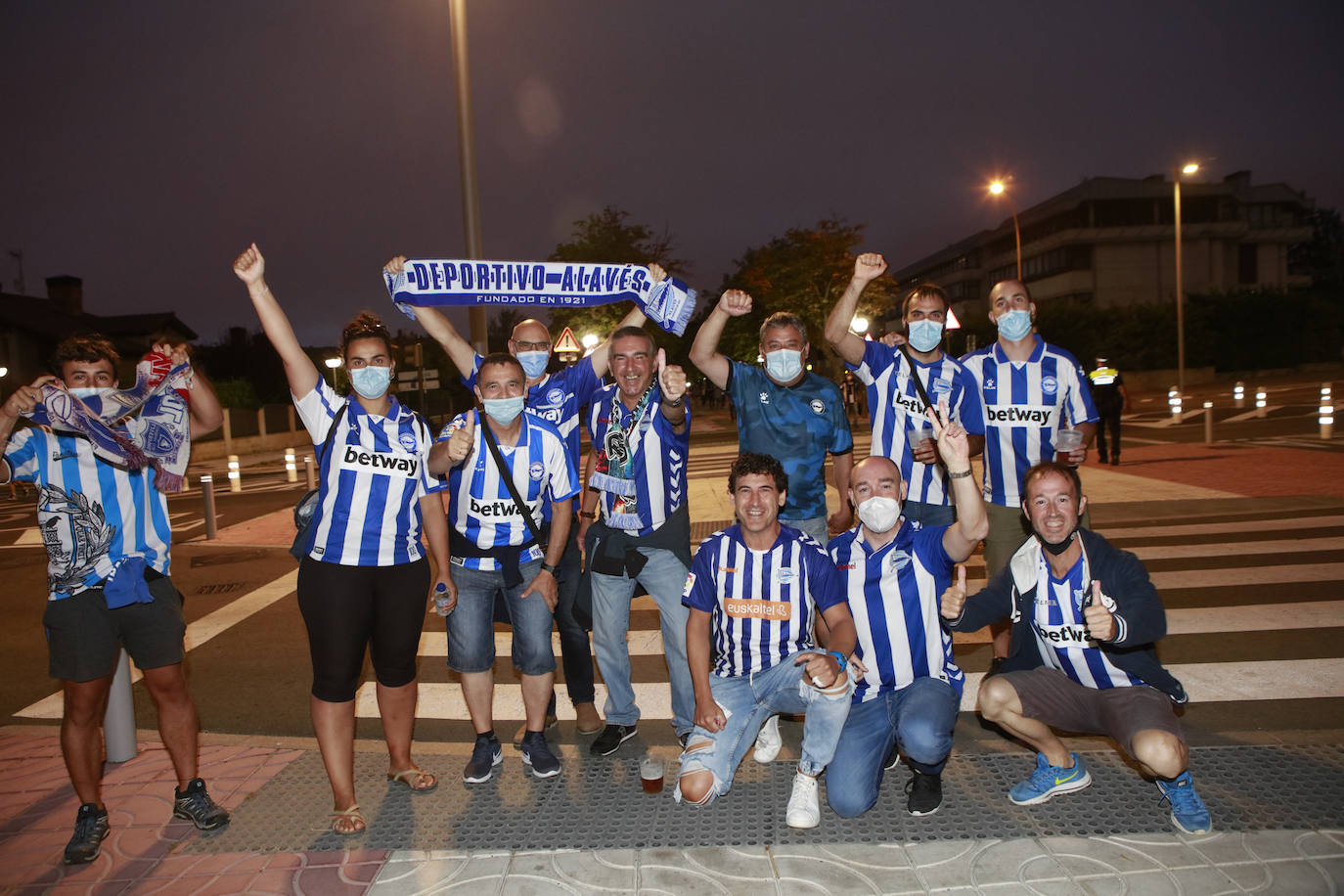 Fotos: El regreso de la afición a Mendizorroza, en imágenes