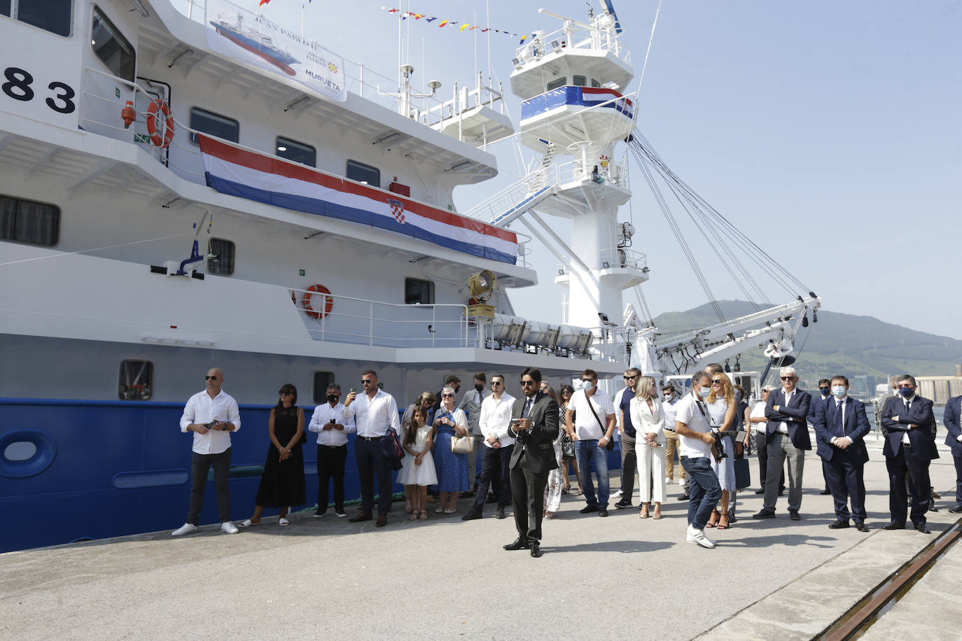 Fotos: Así es el atunero &#039;Juan Pablo II&#039; que Astilleros Muruetaha entregado en Getxo