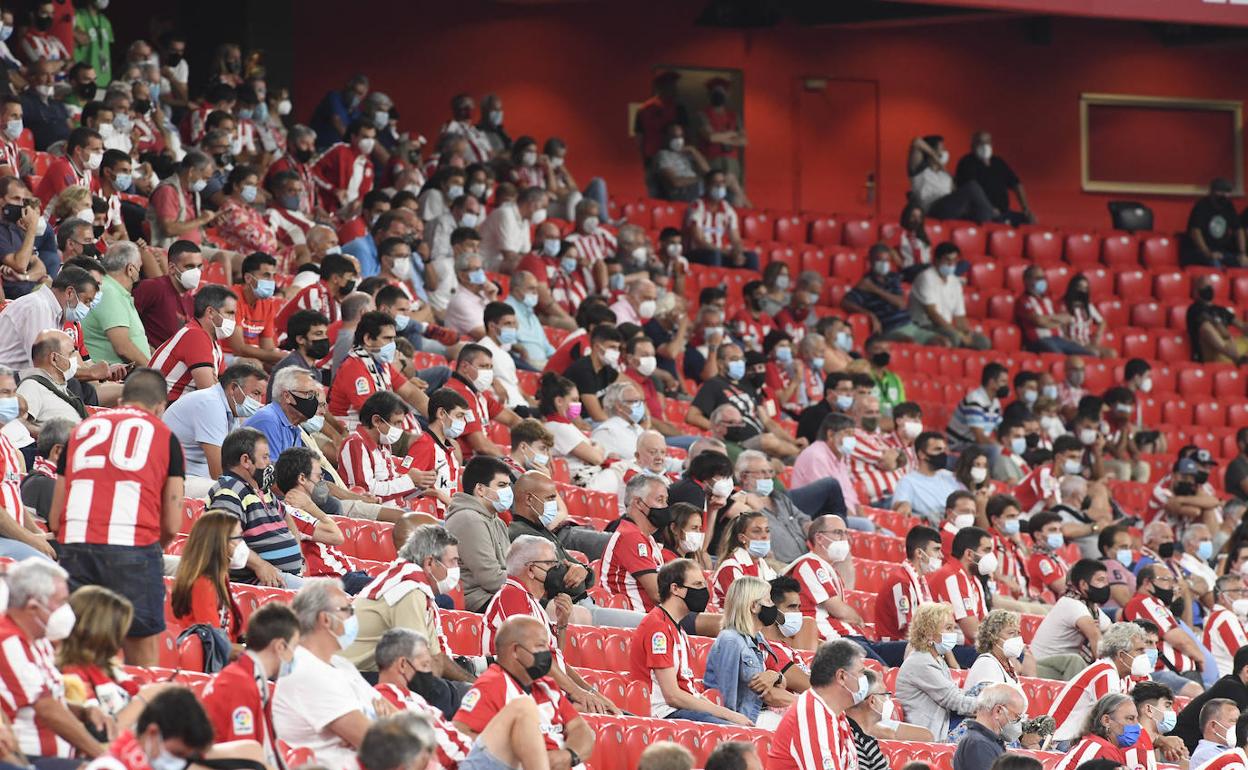 Solo faltó el txupinazo en San Mamés