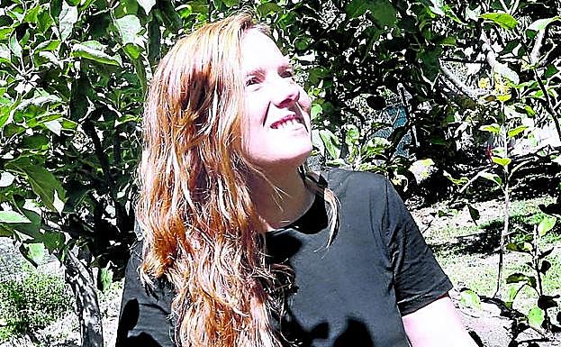 Idoia, que vive en Orduña, no consigue superar el covid. manu cecilio