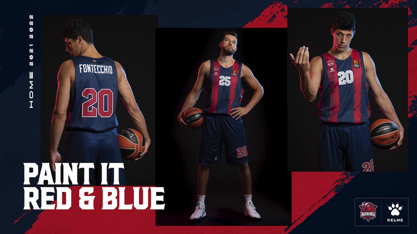 Fotos: Las tres nuevas camisetas del Baskonia