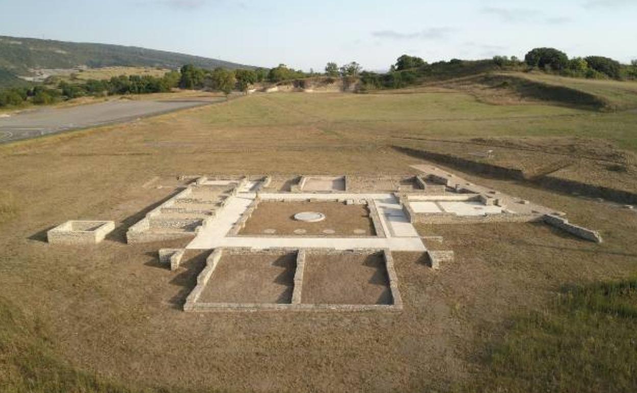 Imagen del macellum de Iruña Veleia. 