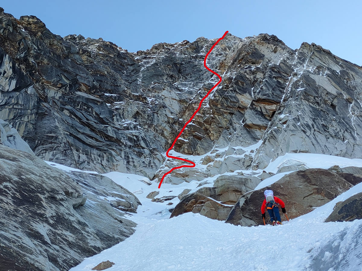 Fotos: Las imágenes de los hermanos Pou en la apertura de la vía Viva Perú Carajo de la Cordillera Blanca