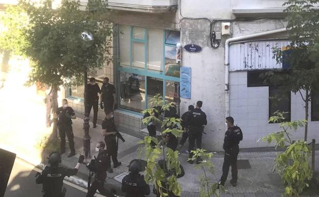 El acusado del crimen de Murchante es trasladado por seguridad a la cárcel de León