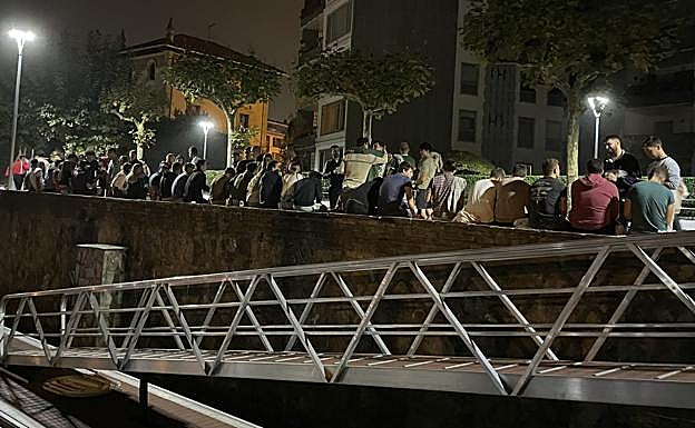 Plentzia volvió a registrar un ambiente festivo de madrugada 