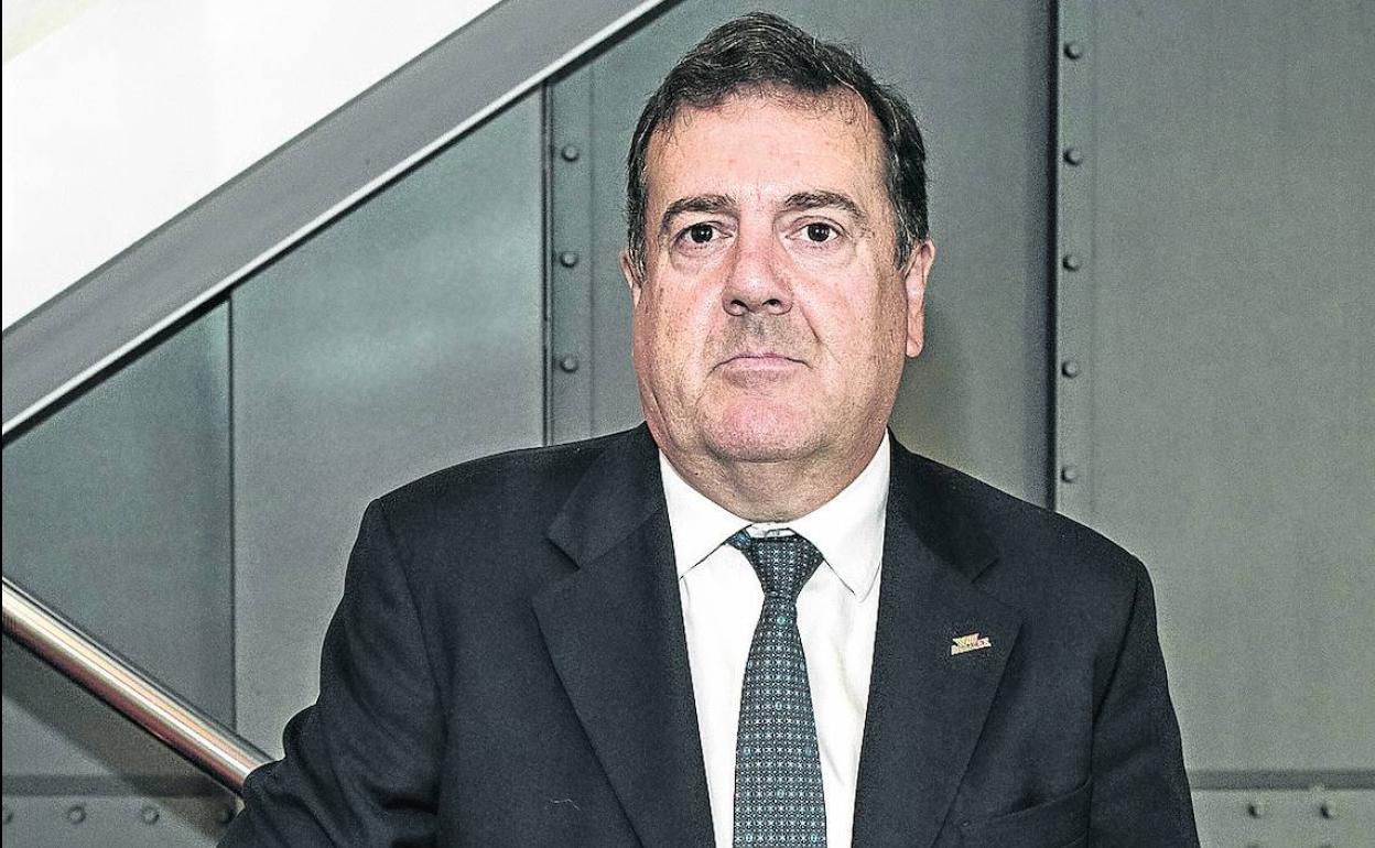 Jaime Hernani, director general del grupo Agex, en la sede de las asociaciones de exportadores. 