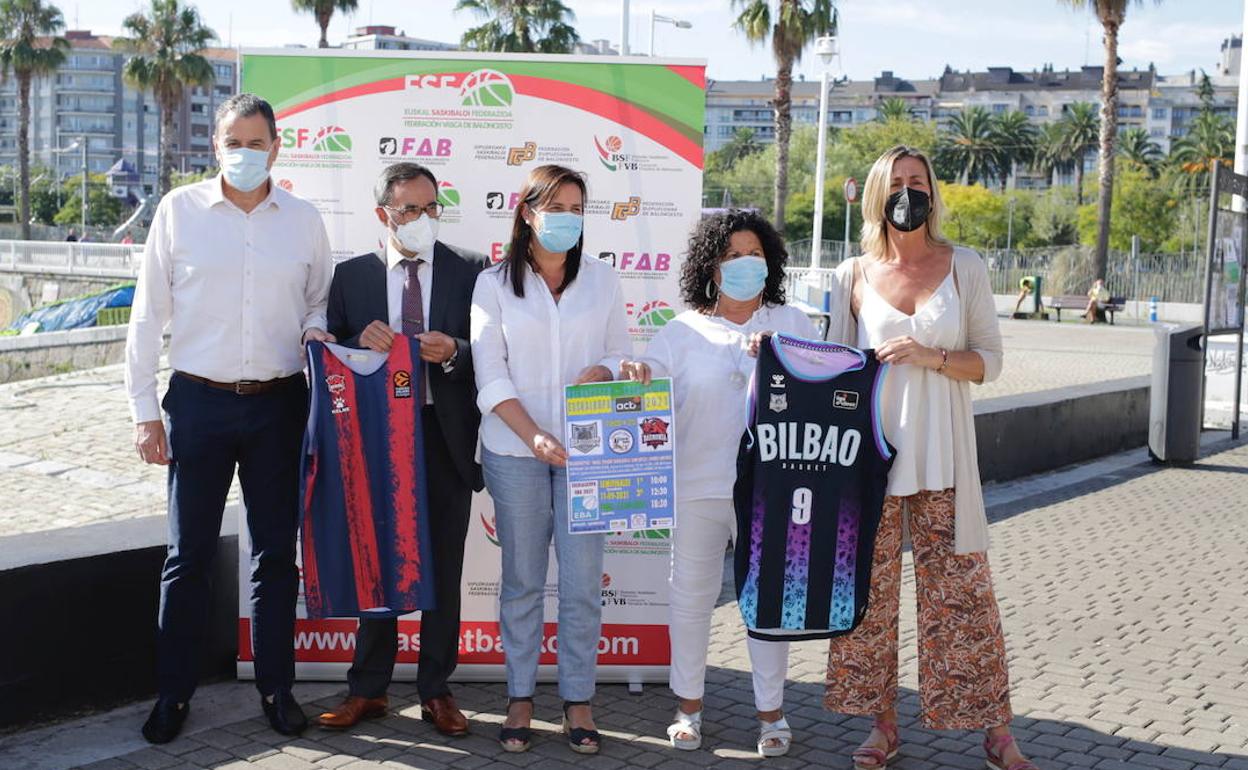 La Euskal Kopa ha sido presentada este miércoles en la Cofradía de Pescadores de Santurtzi. 