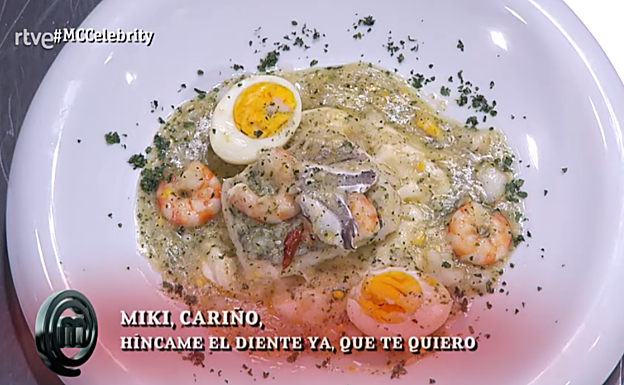 El plato cocinado por Julian Iantzi.
