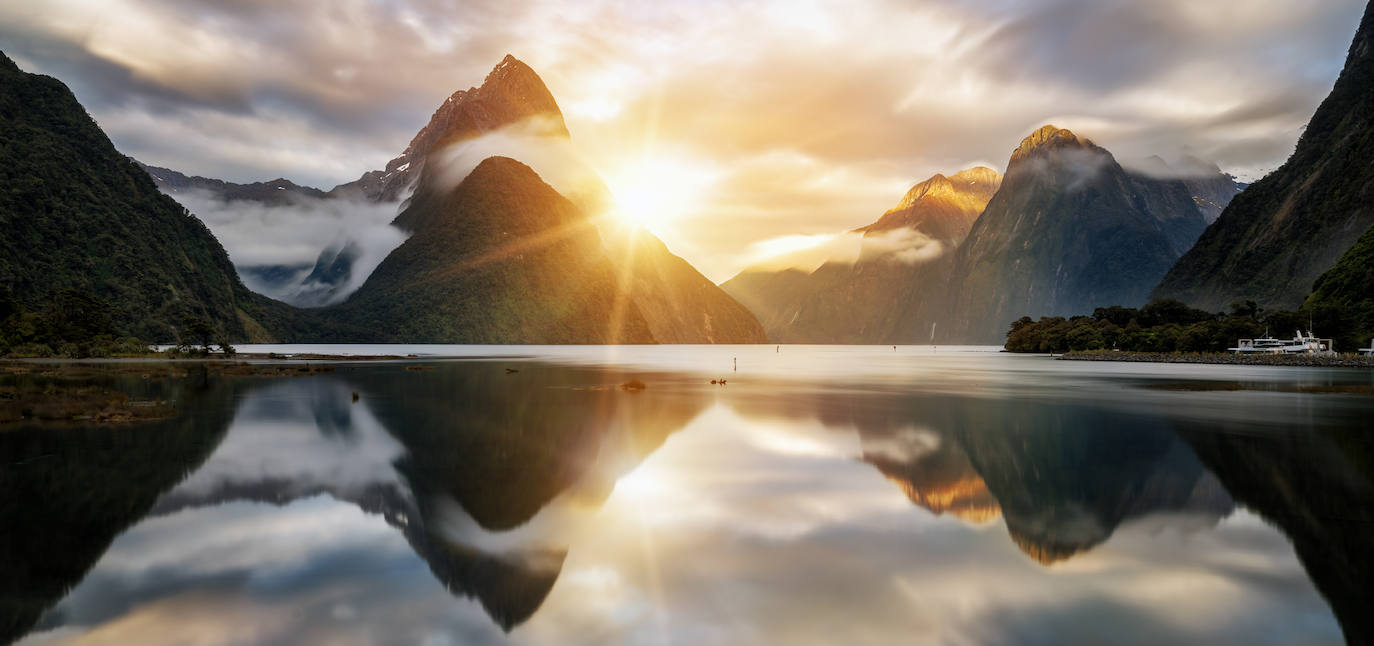 7- Milford Sound, Nueva Zelanda.