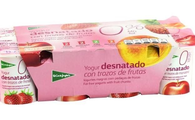 Yogur sin lactosa · Lácteos · Supermercado El Corte Inglés · (16)