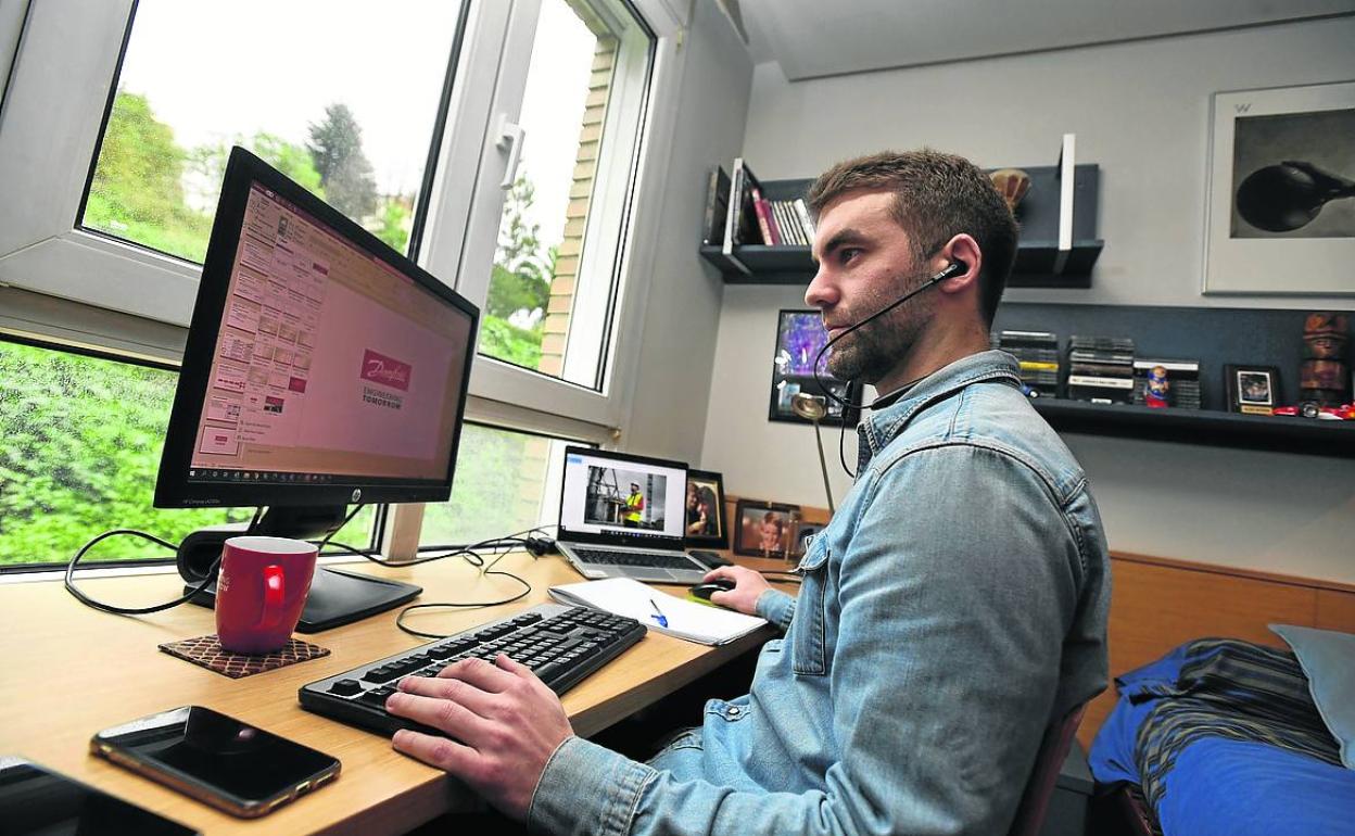 El teletrabajo, antes muy residual, se generalizó en el confinamiento. 