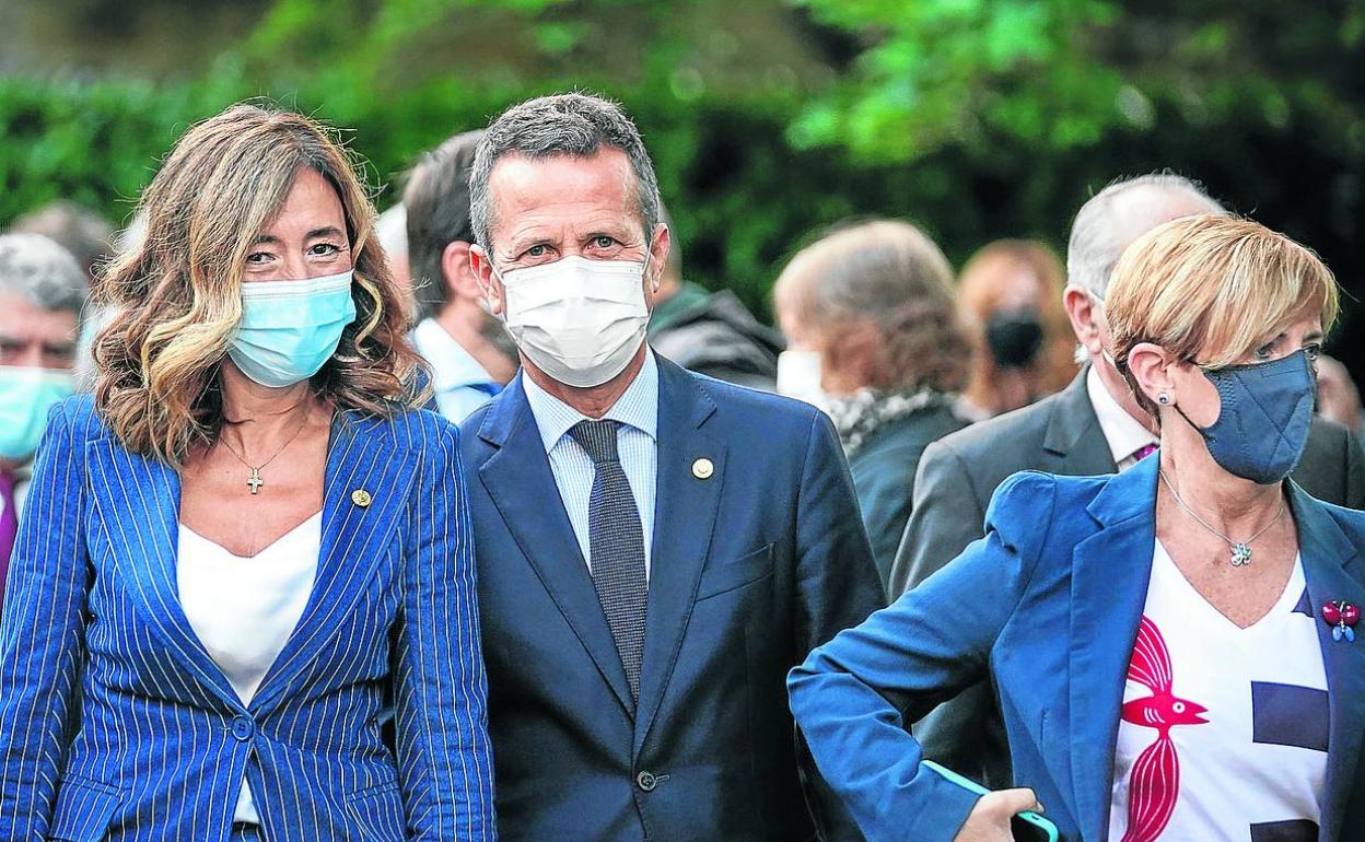 Jokin Bildarratz se puso al frente del Departamento de Educación hace un año en sustitución de Cristina Uriarte. 