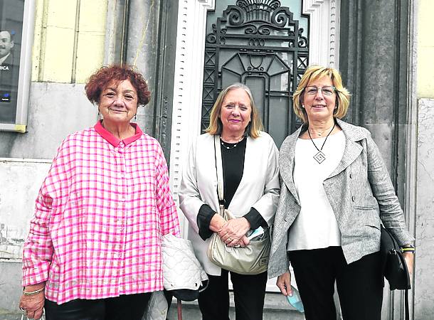 Celina Pereda, Sol Aguirre y Begoña Palacios. 