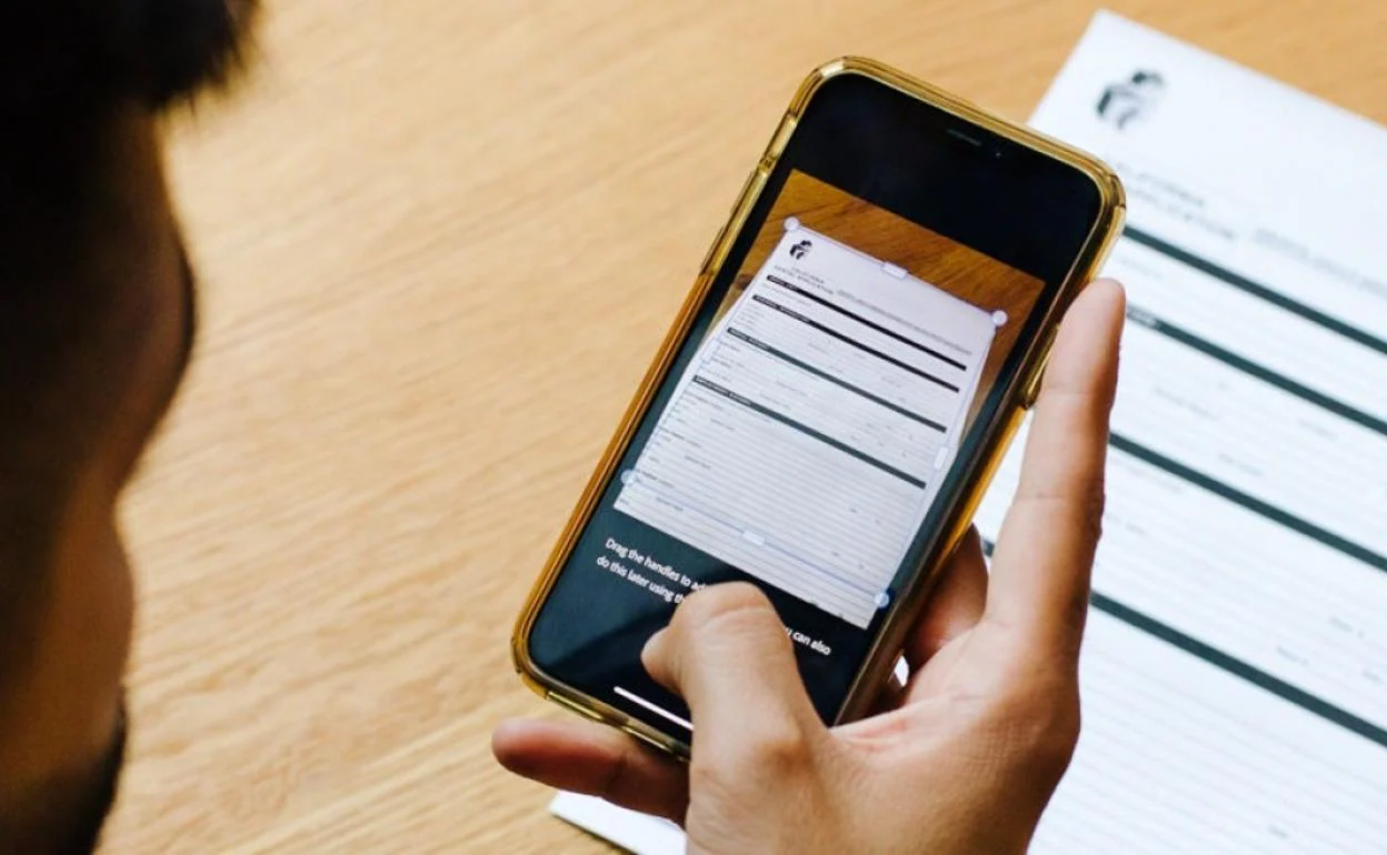 Admirable puente Sin sentido Escaner documentos con el móvil: cómo hacerlo gratis y rápido en iPhone o  Android | El Correo