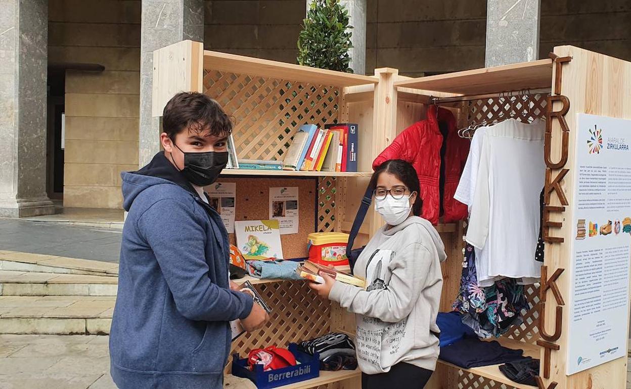 La Cuadrilla ha puesto en marcha varias iniciativas para fomentar la reutilización. 