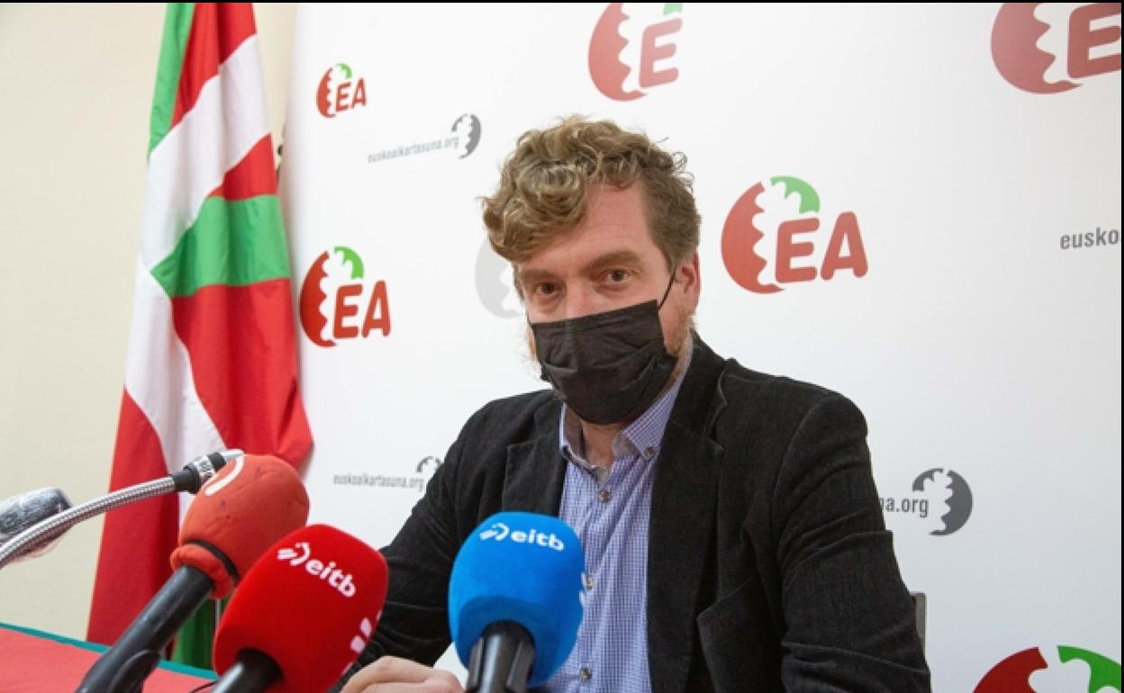 Maiorga Ramírez, durante su comparecencia en San Sebastián el pasado martes.