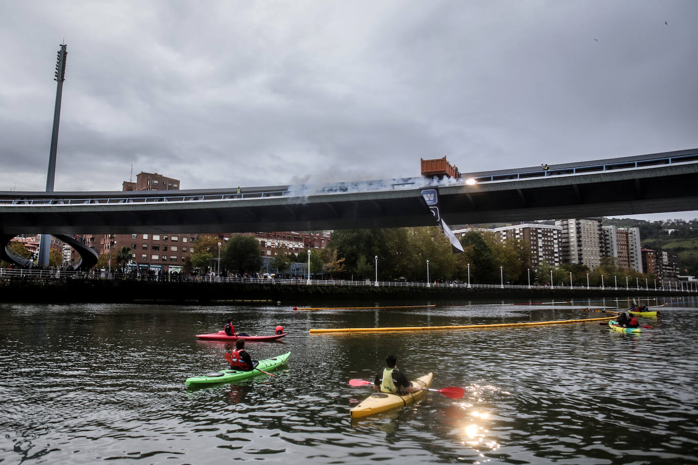 Fotos: Así ha sido la Estropatada que ha tomado la ría de Bilbao