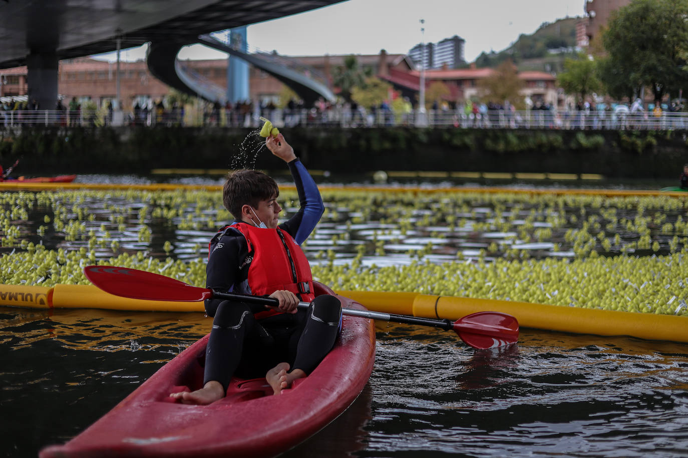 Fotos: Así ha sido la Estropatada que ha tomado la ría de Bilbao