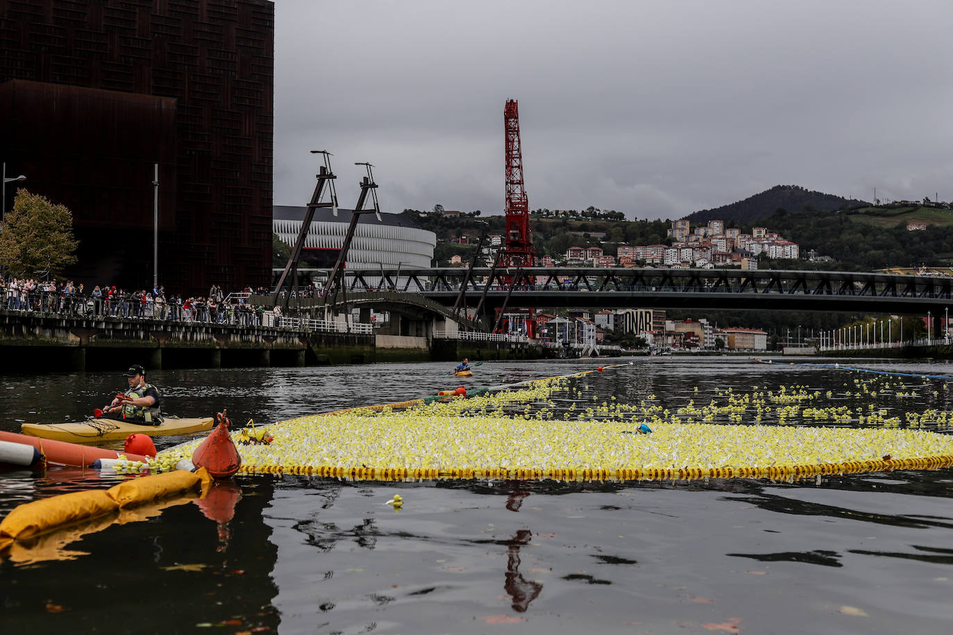 Fotos: Así ha sido la Estropatada que ha tomado la ría de Bilbao