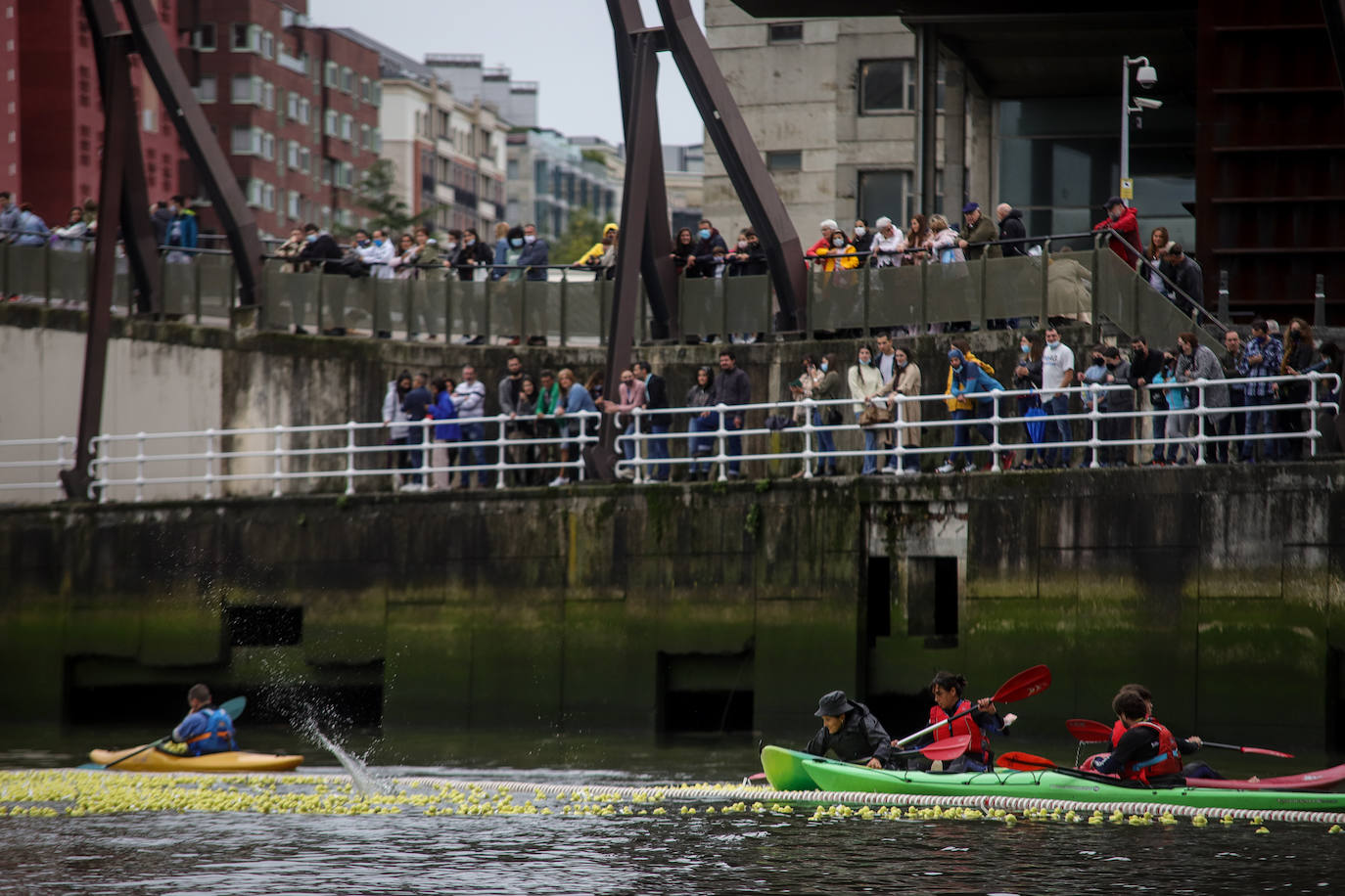 Fotos: Así ha sido la Estropatada que ha tomado la ría de Bilbao