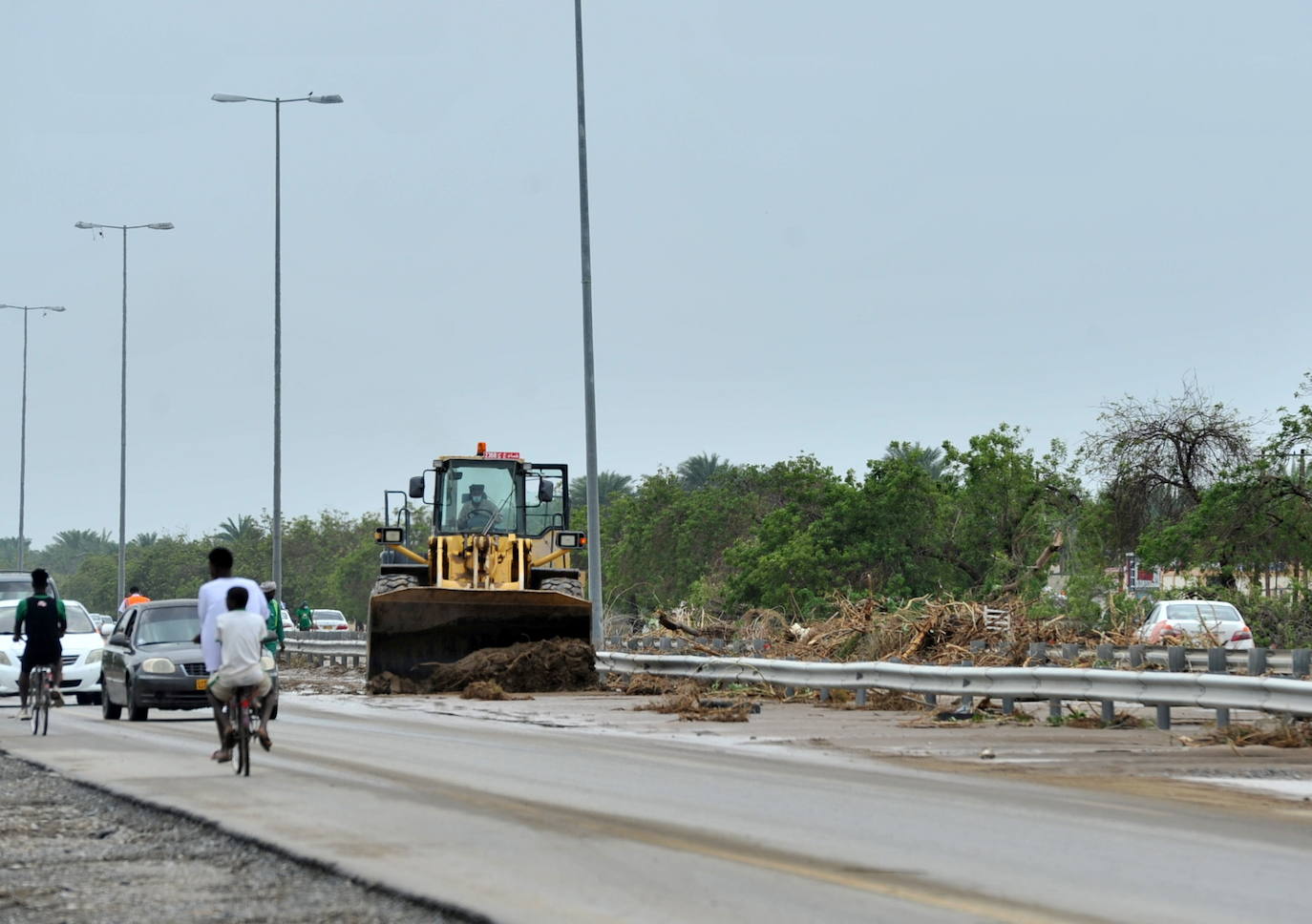 Fotos: Un ciclón provoca inundaciones en Omán