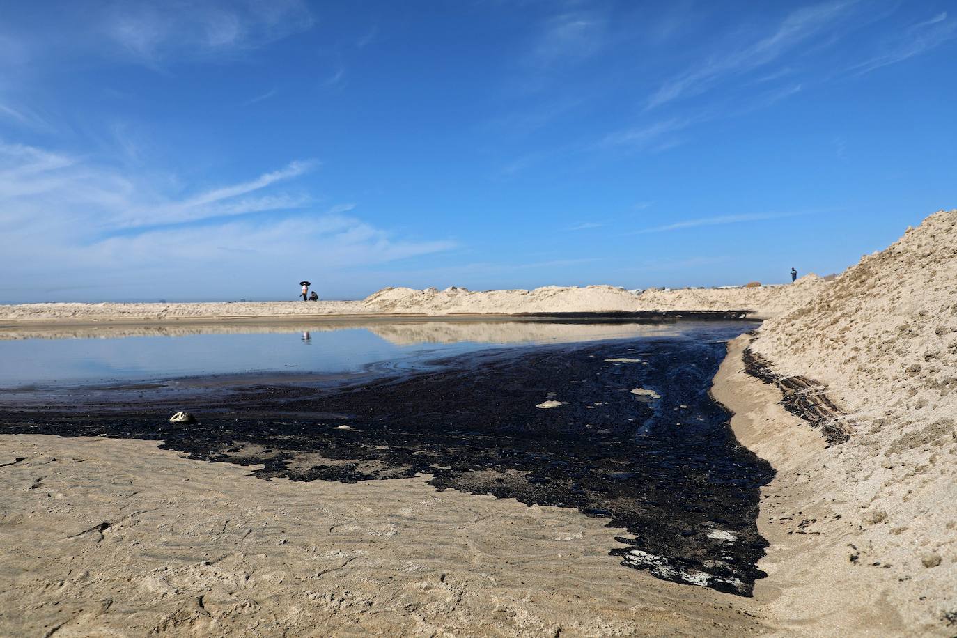 Fotos: Desastre medioambiental en la costa de Los Angeles