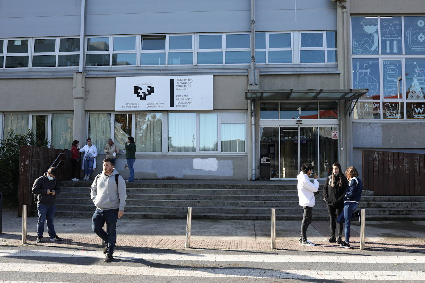 Fotos: Vuelta a la presencialidad en las universidades vascas