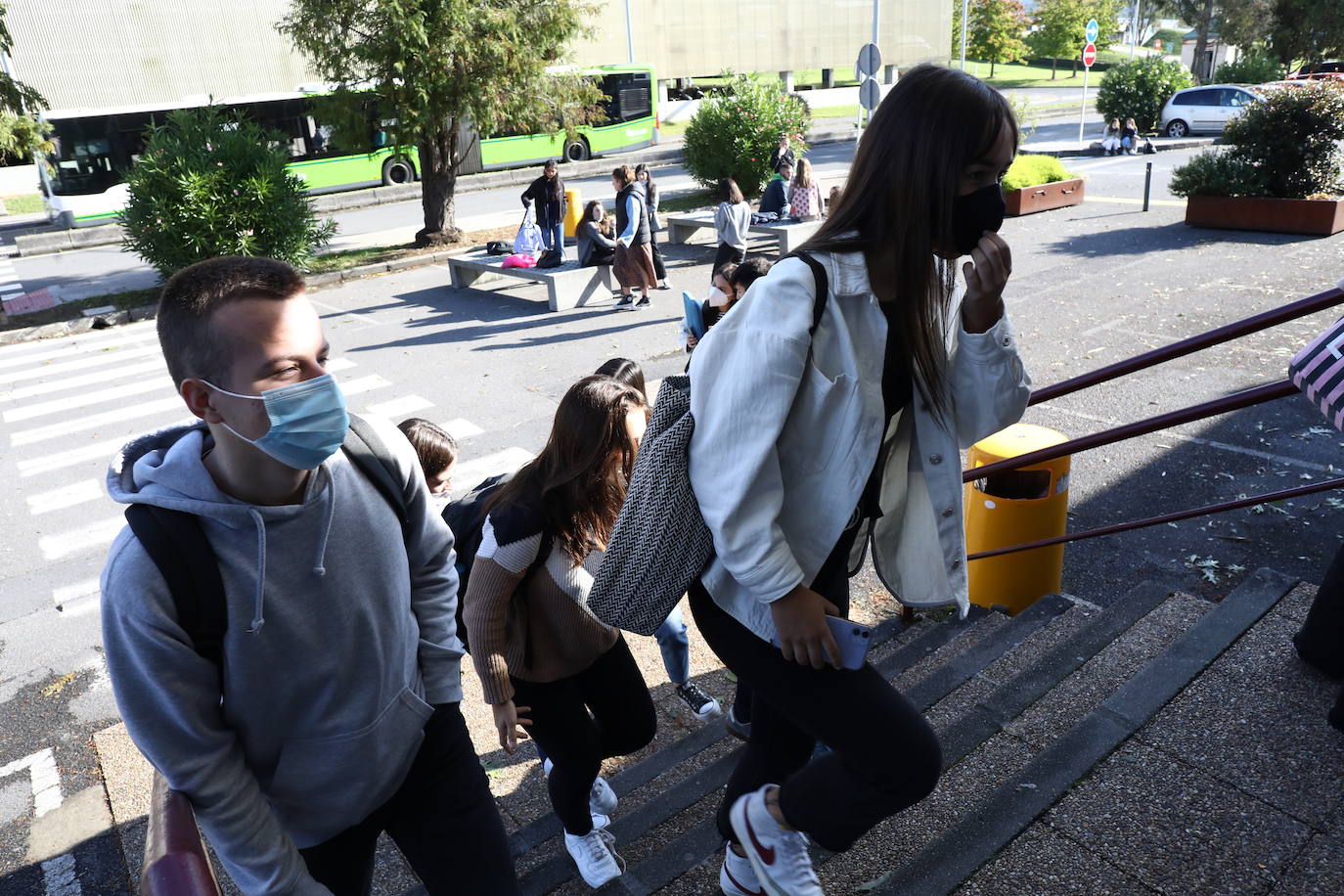 Fotos: Vuelta a la presencialidad en las universidades vascas