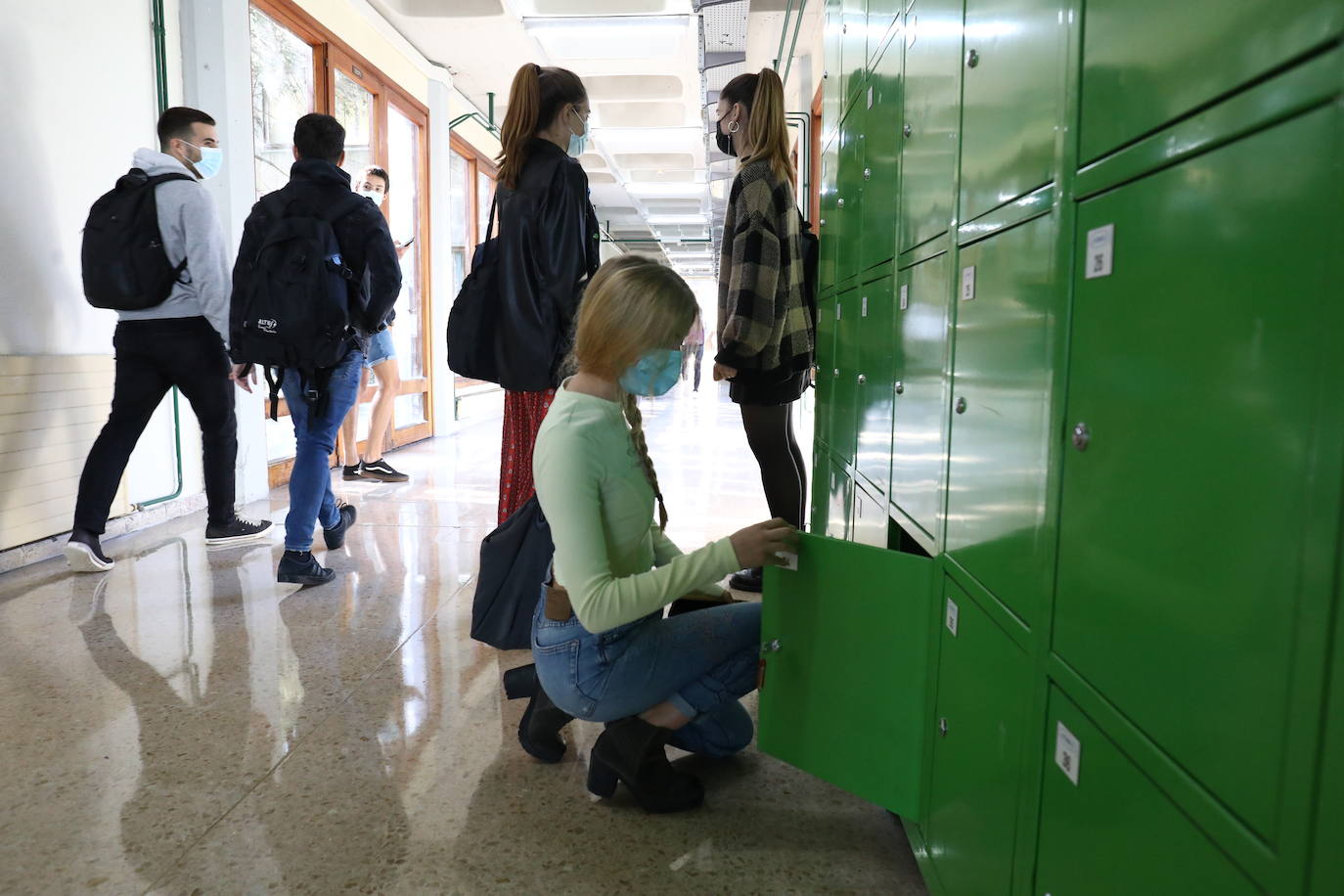 Fotos: Vuelta a la presencialidad en las universidades vascas