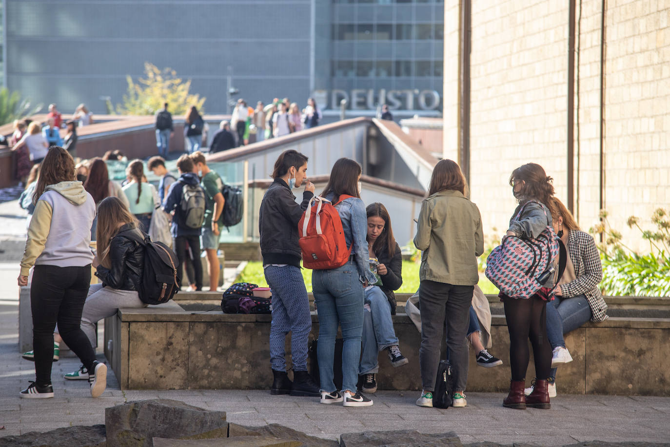 Fotos: Vuelta a la presencialidad en las universidades vascas