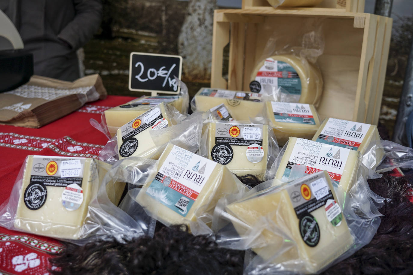 El queso fue el gran protagonista en la jornada de ayer.