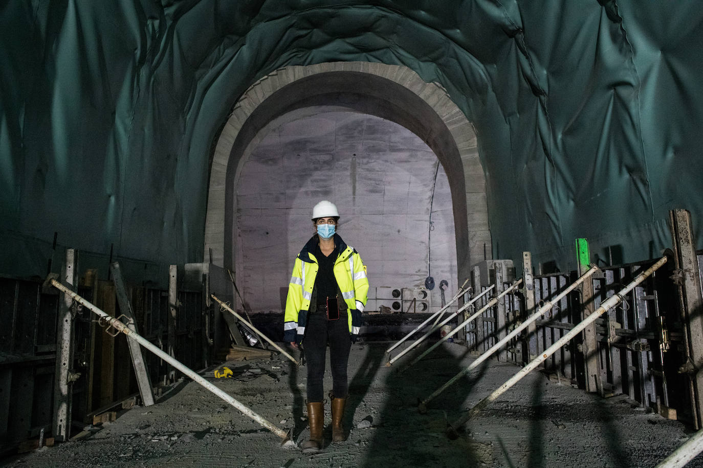 Fotos: Así son los trabajos en las profundidades de la Supersur