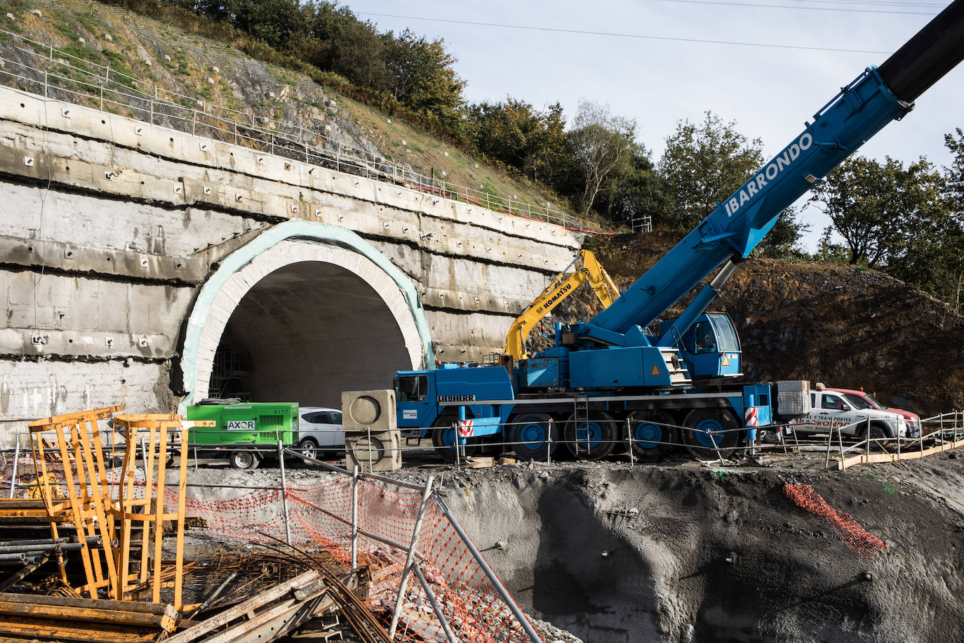 Fotos: Así son los trabajos en las profundidades de la Supersur