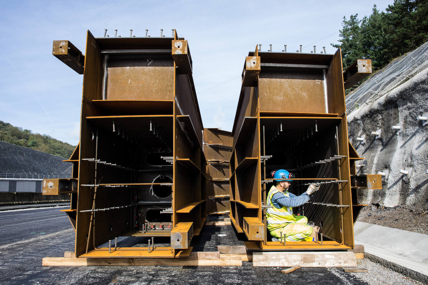 Fotos: Así son los trabajos en las profundidades de la Supersur