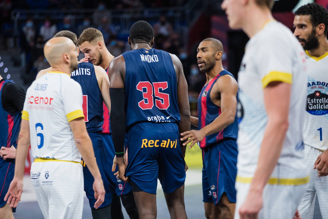 Fotos: Las mejores imágenes del Baskonia - Obradoiro
