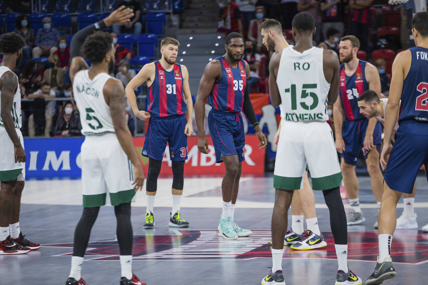 Fotos: Las mejores imágenes del Baskonia - Panathinaikos