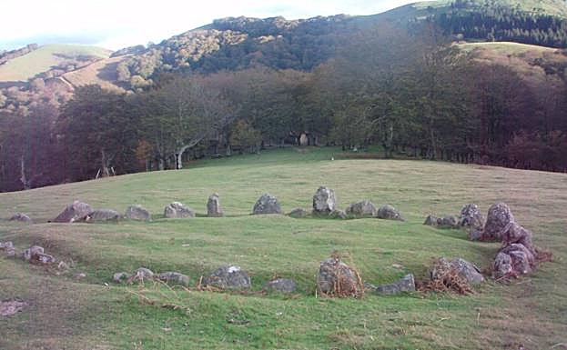 Restos megalíticos de Oieleku.