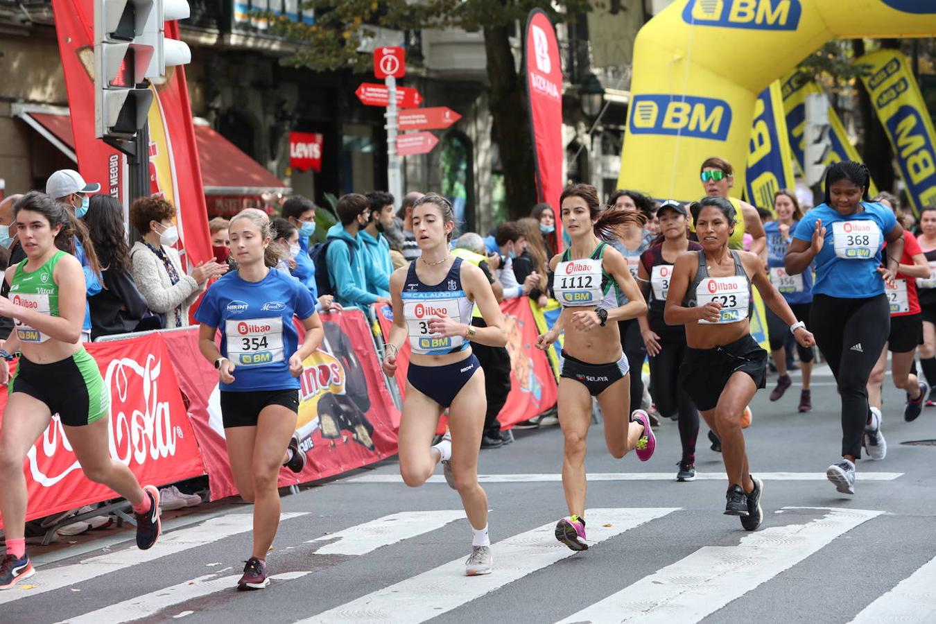 Fotos: La fiesta del atletismo vuelve a la Gran Vía bibaína