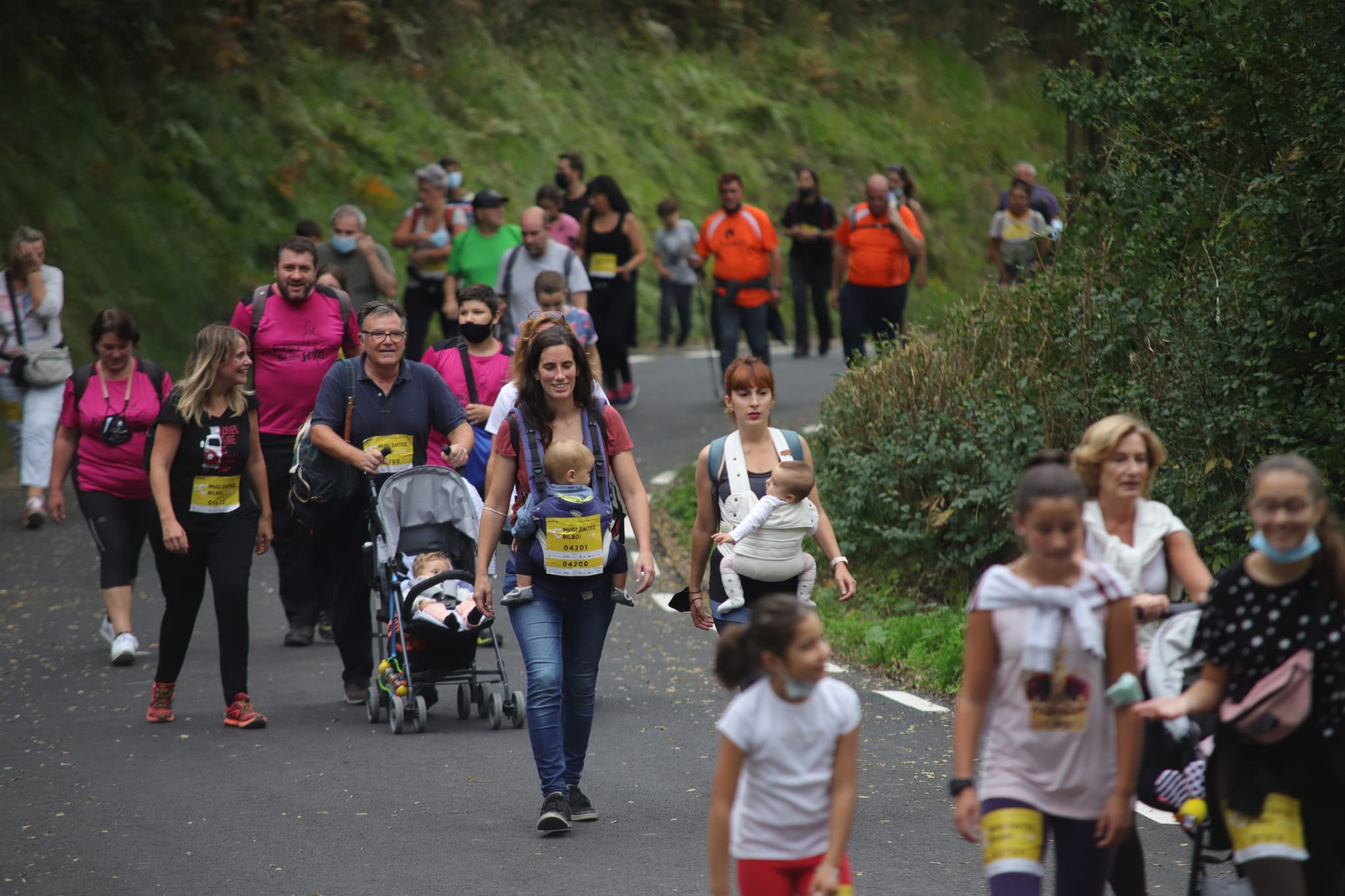 Fotos: Esfuerzo y diversión en la Subida a Artxanda
