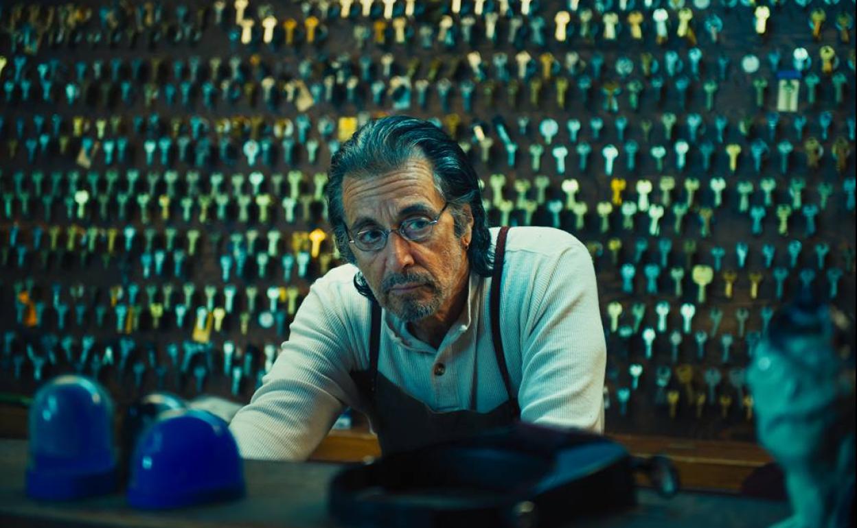 Al Pacino, en un fotograma de 'Señor Manglehorn'.