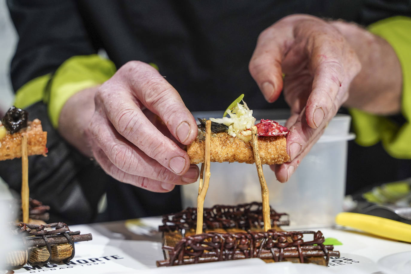 Fotos: El mejor pintxo de Euskadi y Navarra se saborea en Vitoria