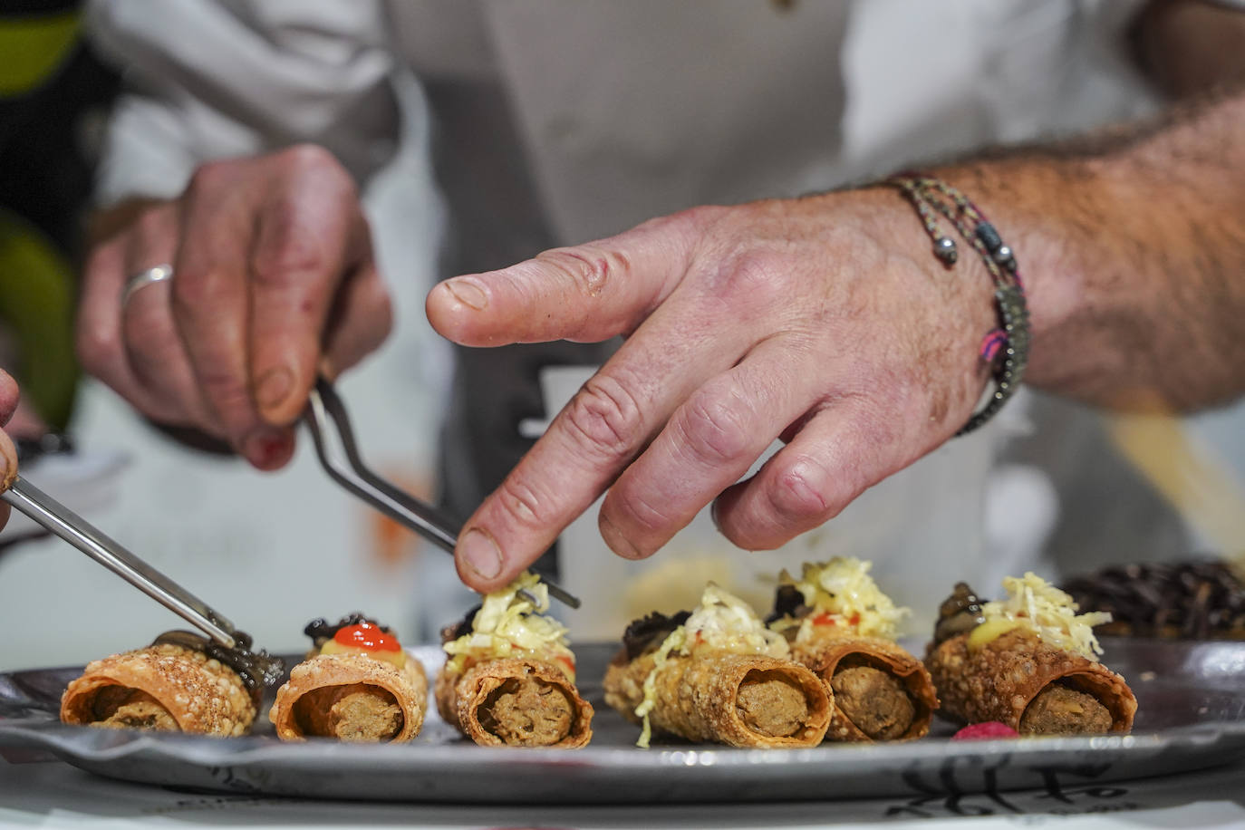 Fotos: El mejor pintxo de Euskadi y Navarra se saborea en Vitoria