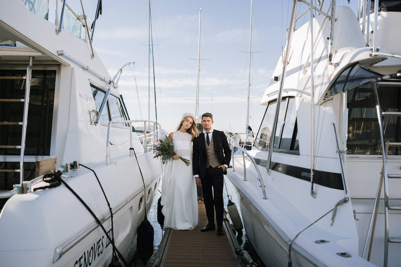 Fotos: La mágica &#039;boda&#039; de June y David junto al mar en Getxo