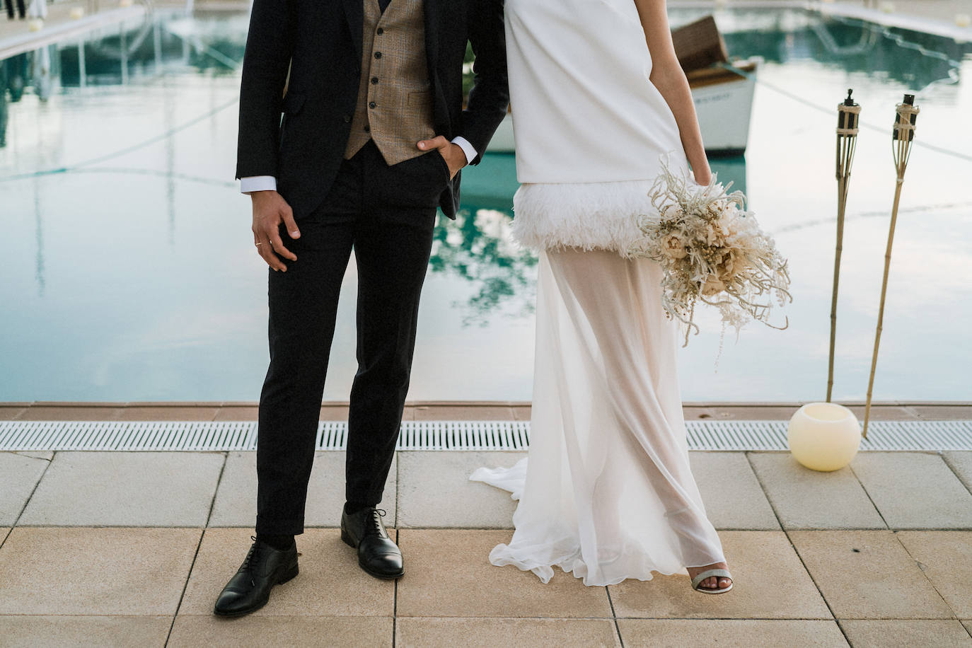 Fotos: La mágica &#039;boda&#039; de June y David junto al mar en Getxo