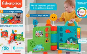 Fisher Price Libro de Historias Sienta y Levanta