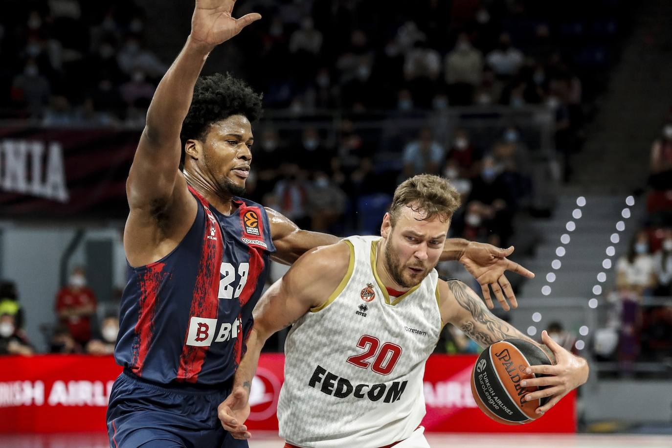 Fotos: Las mejores imágenes del Baskonia - Mónaco