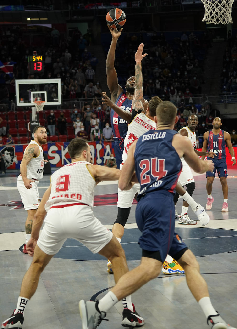 Fotos: Las mejores imágenes del Baskonia - Mónaco