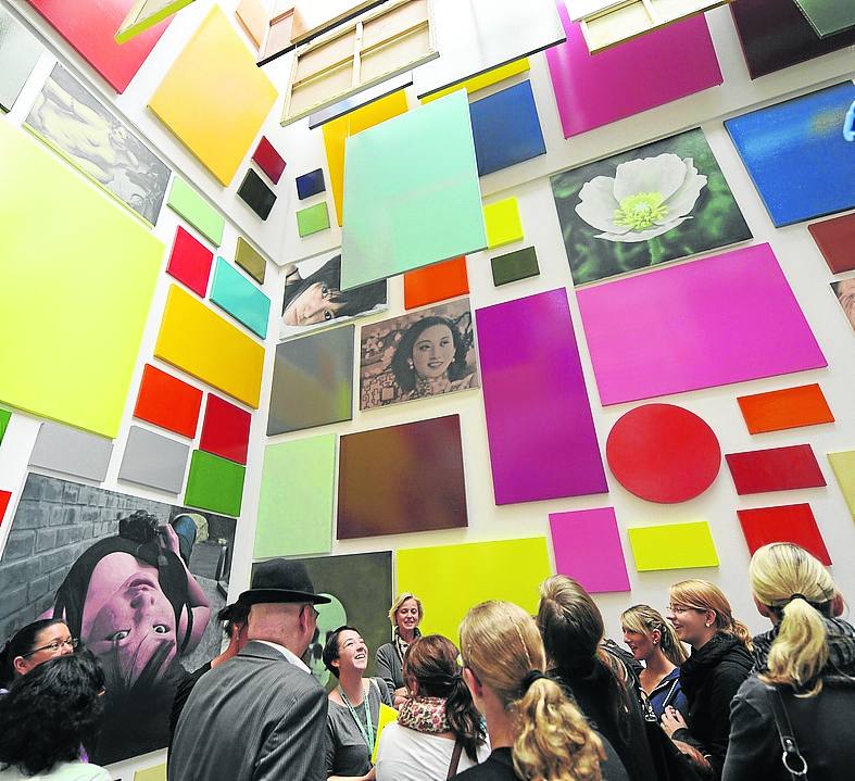 Vista de una edición de la muestra de Kassel. 