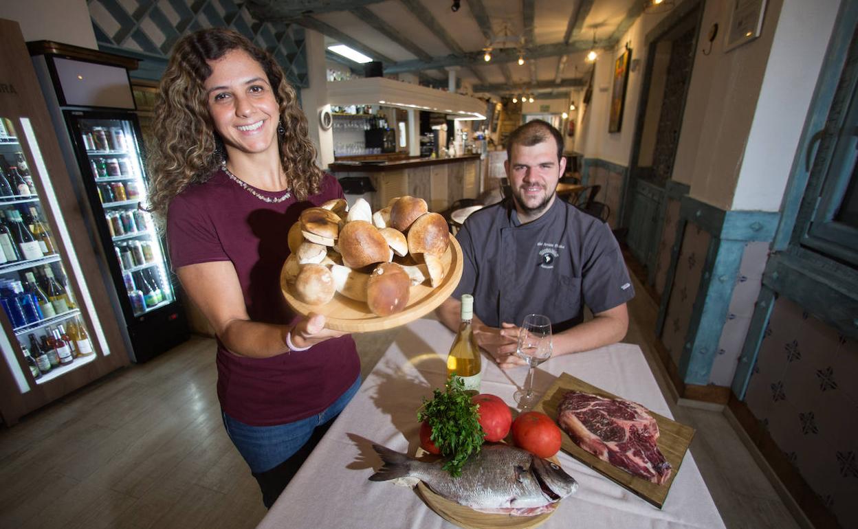 Taliska Levich y Adur Arrieta.